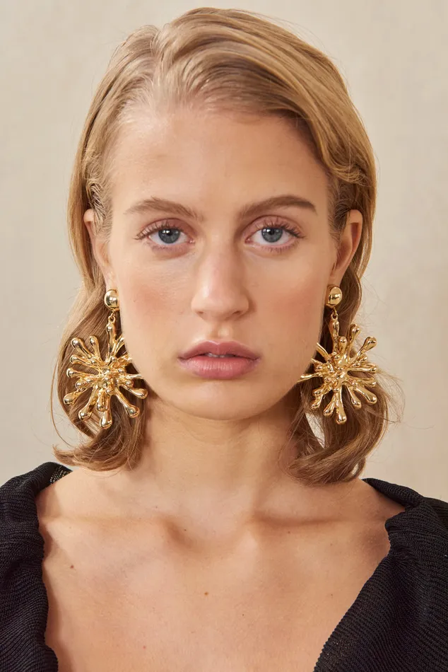 Cult Gaia Odeya Earring Shiny Brass Women Jewelry Cult Gaia Odeya Earring Shiny Brass Women Jewelry