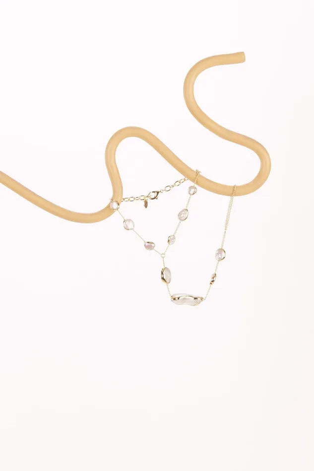 Cult Gaia Suri Toe Ring Anklet Pearl Women Body Jewelry