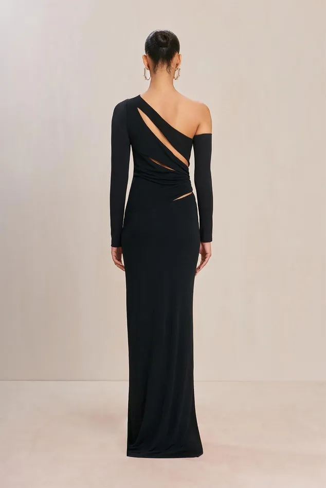 Cult Gaia Zinnie Gown Black Women Gowns