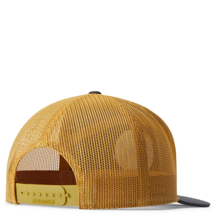 Danner Hats and Beanies Trucker Cap Charcoalold Gold 8211 Mountain Patch 8211 MenWomen