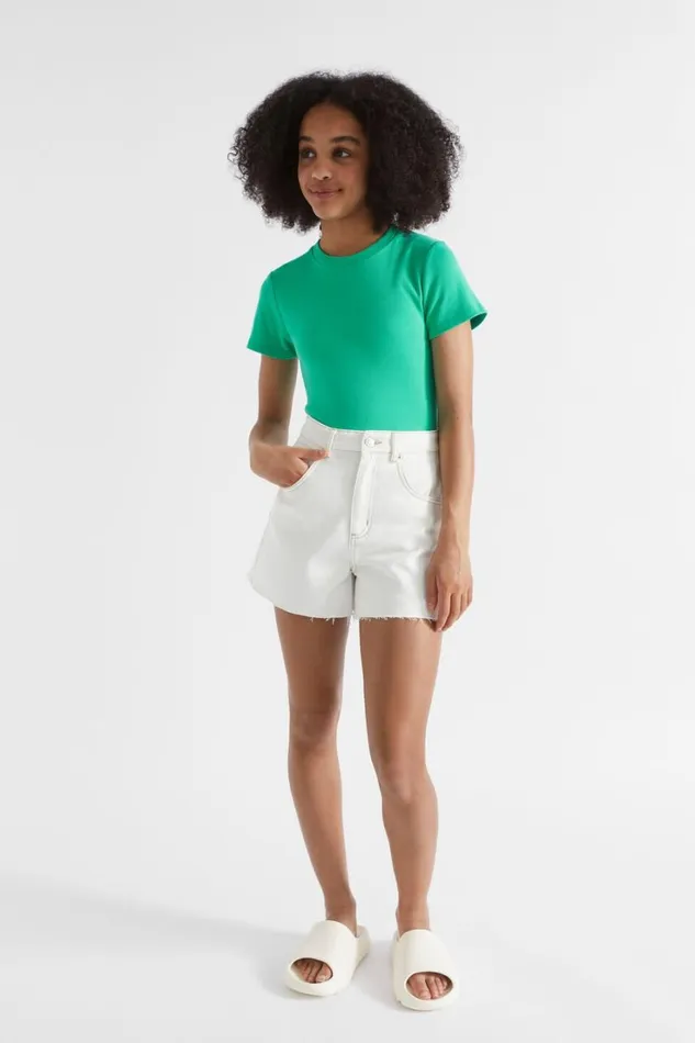 Denim and Jeans Teen Girl Seed Heritage Core Denim Short White