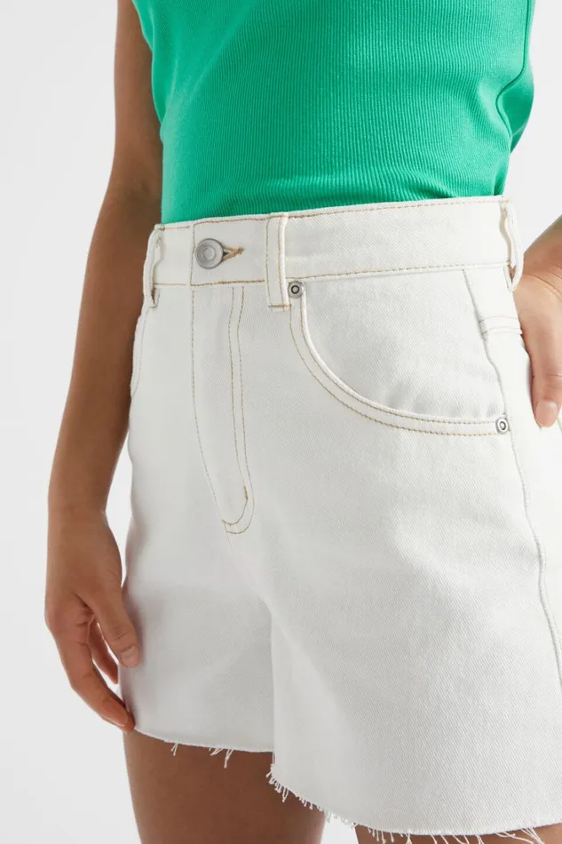 Denim and Jeans Teen Girl Seed Heritage Core Denim Short White