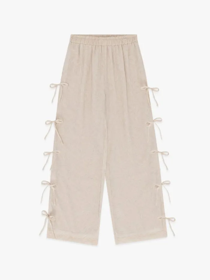 DenimPants Shop Lisa Says Gah Evelyn Tie Pant