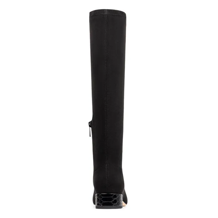 Donald Pliner Boot DOLORES KNEEHIGH Black Suede 8211 Women Donald Pliner Boot DOLORES KNEEHIGH Black Suede 8211 Women