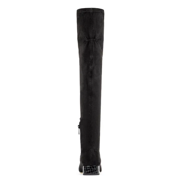 Donald Pliner Boot DOLORES OVERTHEKNEE Black Suede 8211 Women Donald Pliner Boot DOLORES OVERTHEKNEE Black Suede 8211 Women