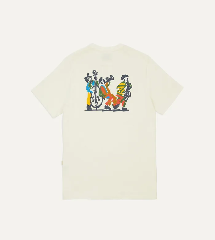 Drake039s Ald White Blues Tee Men TShirts