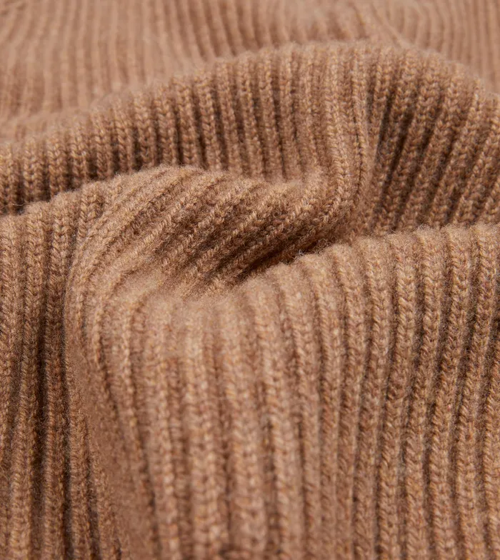Drake039s Camel Lambswool Shawl Collar Cardigan Men Knitwear