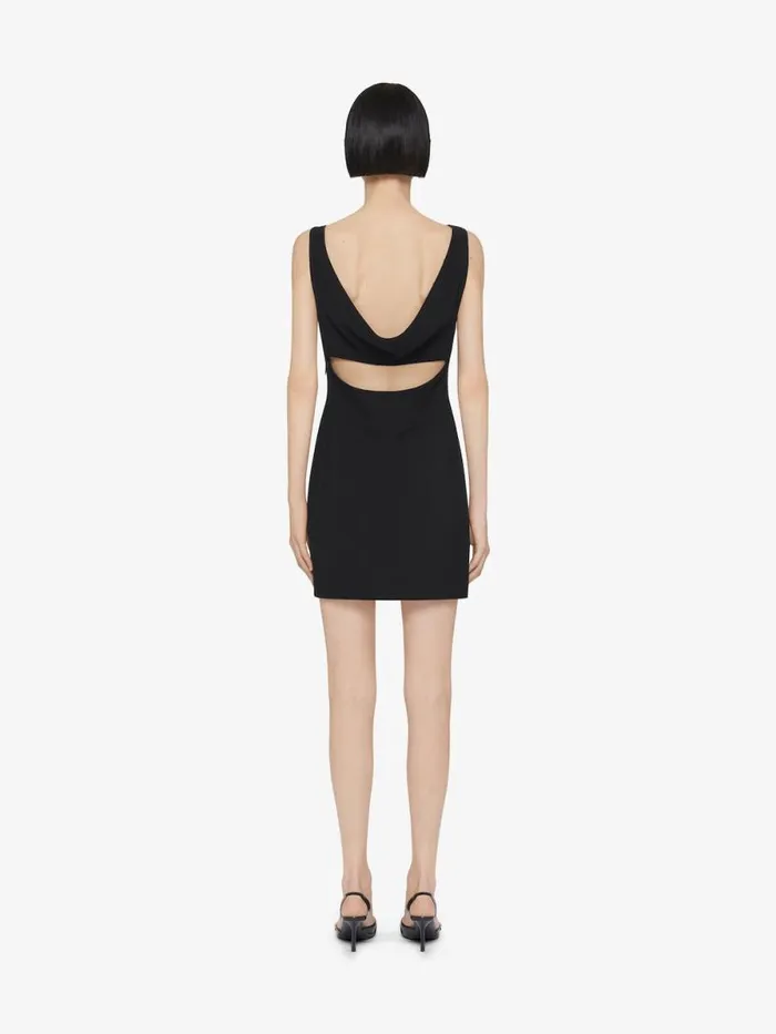 Dress In Crepe And Satin Black Women Givenchy Dresses
