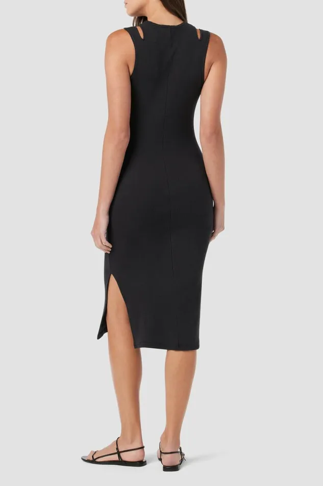 Dresses and Jumpsuits Women Hudson Jeans Cut Out Maxi Dress Black