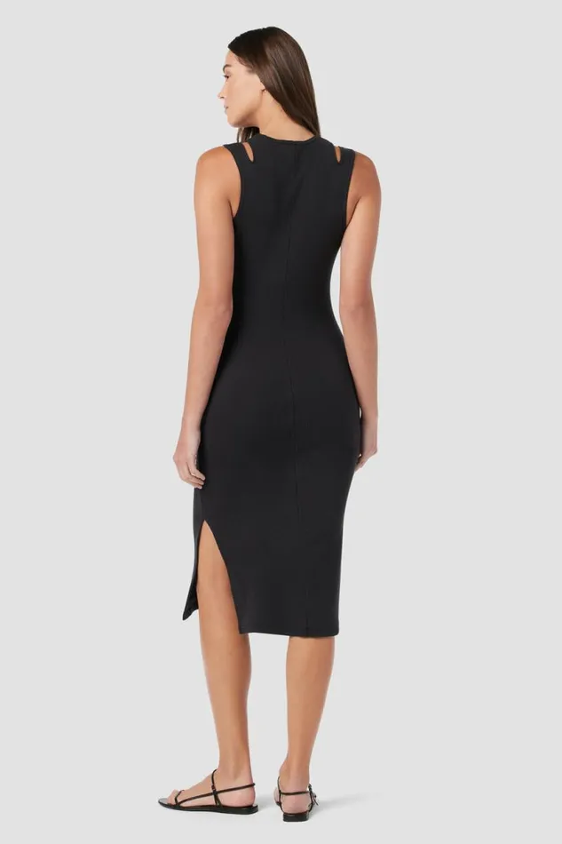 Dresses and Jumpsuits Women Hudson Jeans Cut Out Maxi Dress Black