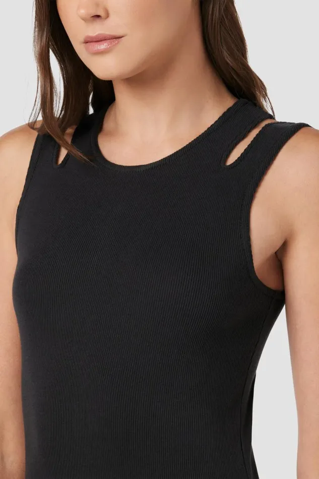 Dresses and Jumpsuits Women Hudson Jeans Cut Out Maxi Dress Black