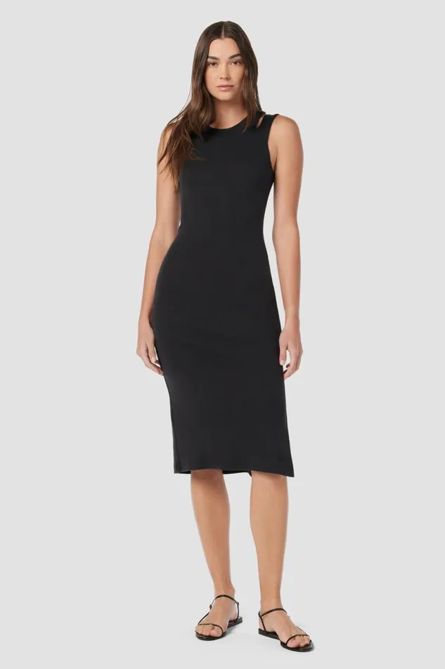 Dresses and Jumpsuits Women Hudson Jeans Cut Out Maxi Dress Black