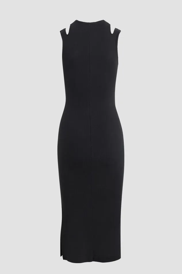 Dresses and Jumpsuits Women Hudson Jeans Cut Out Maxi Dress Black