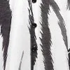 Dresses and Jumpsuits Women LEO LIN Billie Pocket Shirt Mini Dress 8211 Tiger Print In White