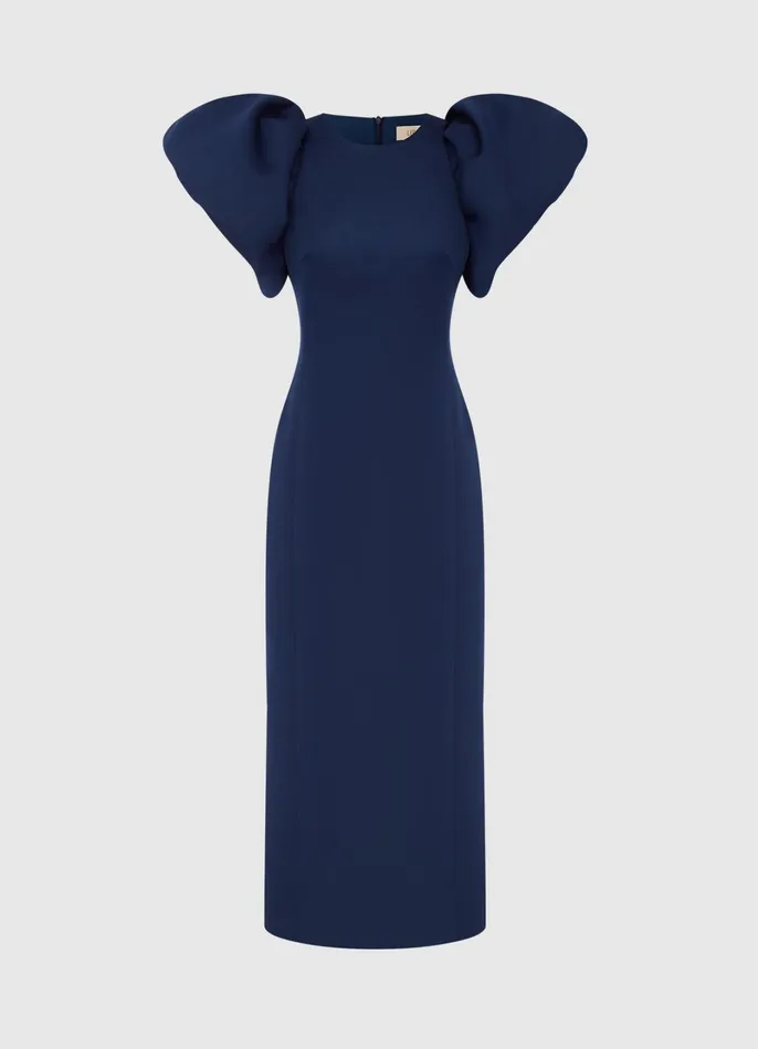 Dresses and Jumpsuits Women LEO LIN Lucinda Maxi Dress 8211 Navy