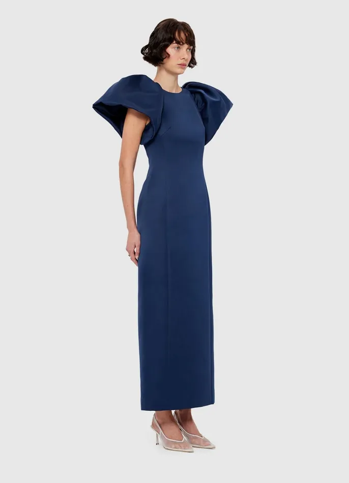 Dresses and Jumpsuits Women LEO LIN Lucinda Maxi Dress 8211 Navy