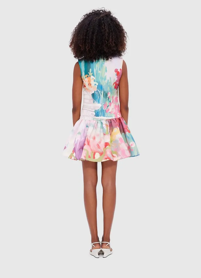 Dresses and Jumpsuits Women LEO LIN Petra Mini Dress 8211 Jardin Print