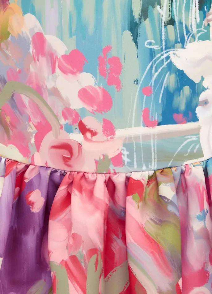 Dresses and Jumpsuits Women LEO LIN Petra Mini Dress 8211 Jardin Print