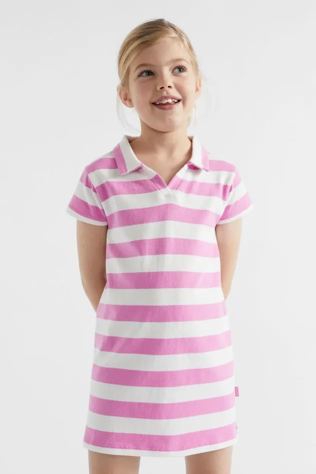 Dresses Girl Seed Heritage Core Rugby Dress Lily Stripe