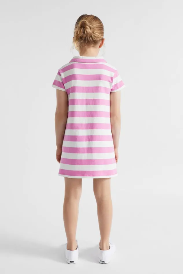 Dresses Girl Seed Heritage Core Rugby Dress Lily Stripe