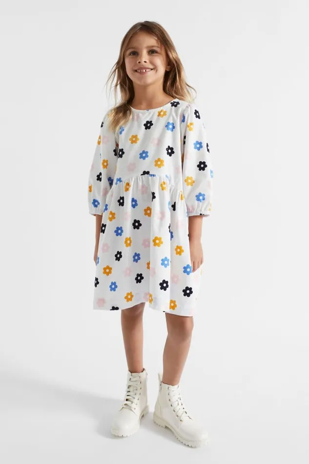 Dresses Girl Seed Heritage Daisy Cord Dress Canvas