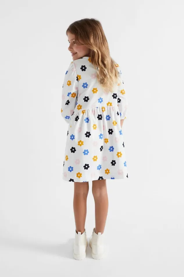 Dresses Girl Seed Heritage Daisy Cord Dress Canvas