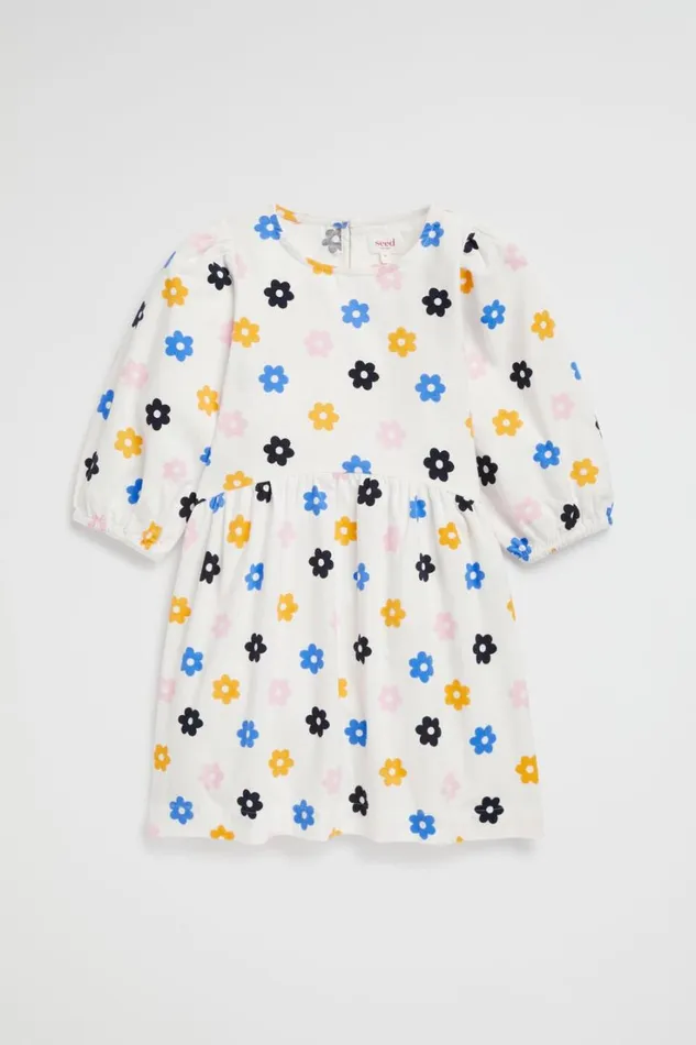 Dresses Girl Seed Heritage Daisy Cord Dress Canvas