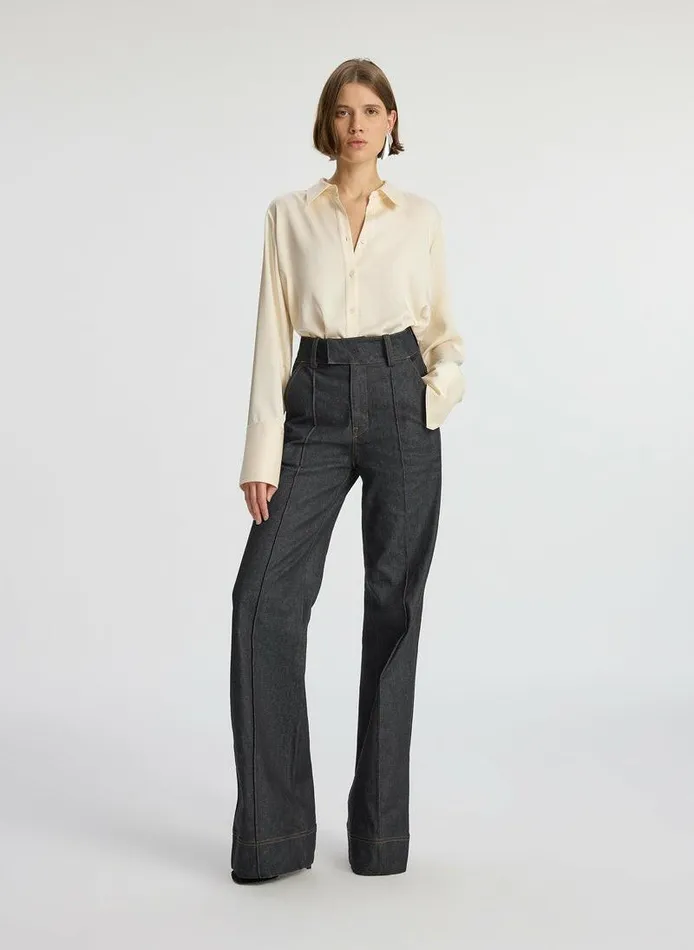 Dresses Women ALC Aiden Satin Top Villa