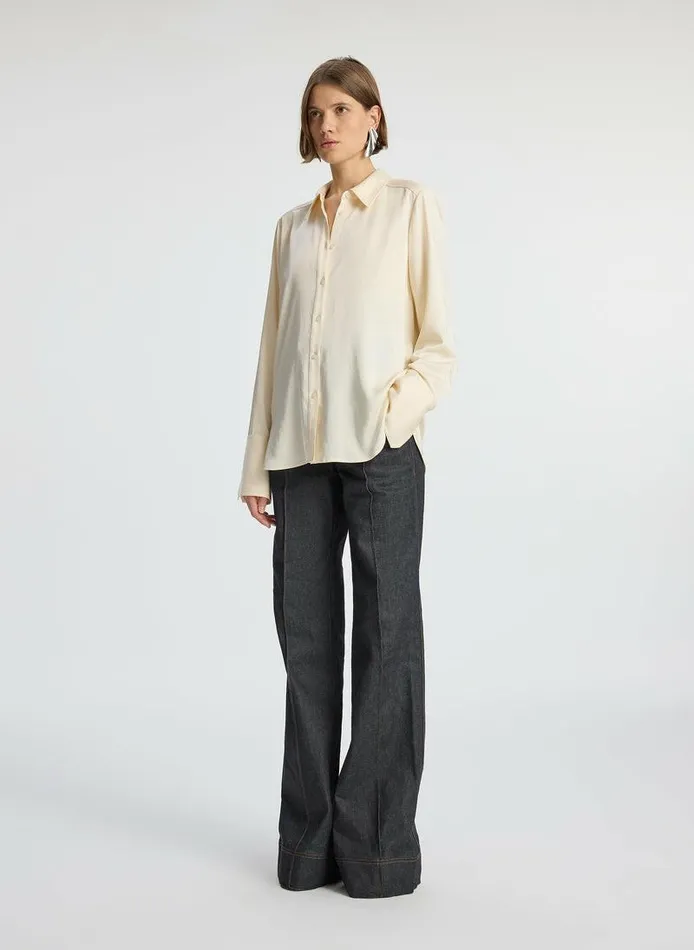 Dresses Women ALC Aiden Satin Top Villa