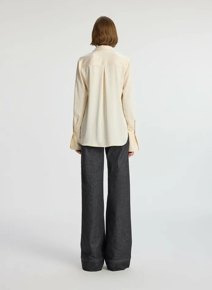 Dresses Women ALC Aiden Satin Top Villa