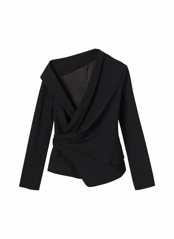 Dresses Women ALC Skyla Asymmetrical Top Black Dresses Women ALC Skyla Asymmetrical Top Black