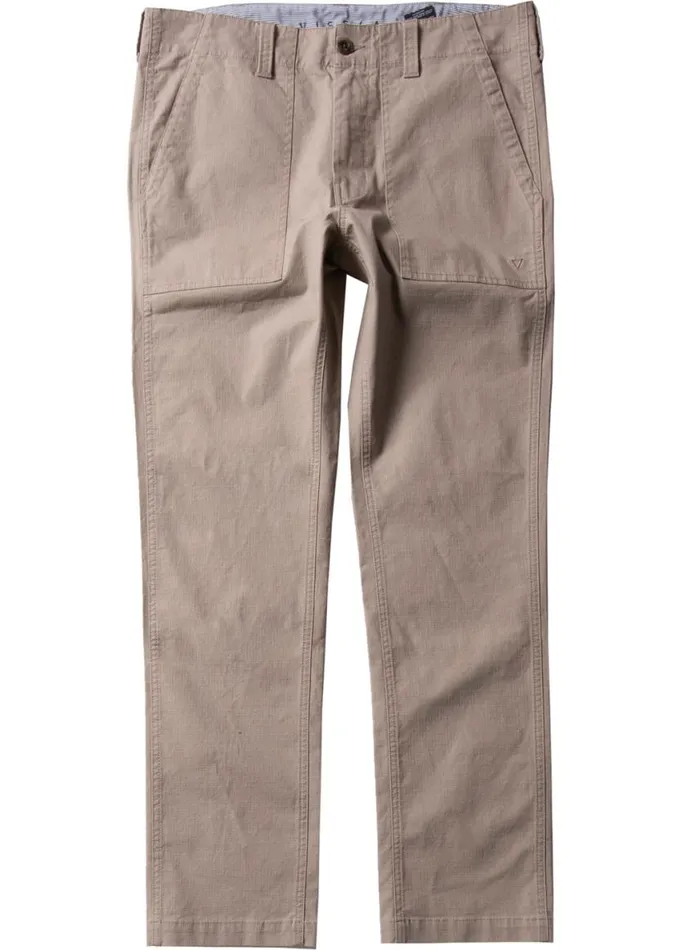 Drills Eco Pant Khaki Men Vissla Pants and Denim