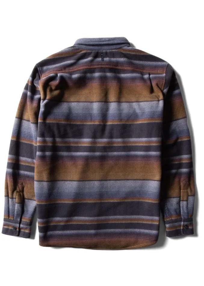 EcoZy Ls Polar Flannel Phantom Men Vissla Shirts and Flannels