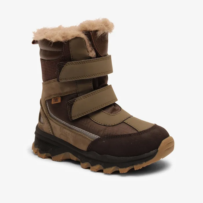 eddie tex army Green KIDS Boots bisgaardshoes