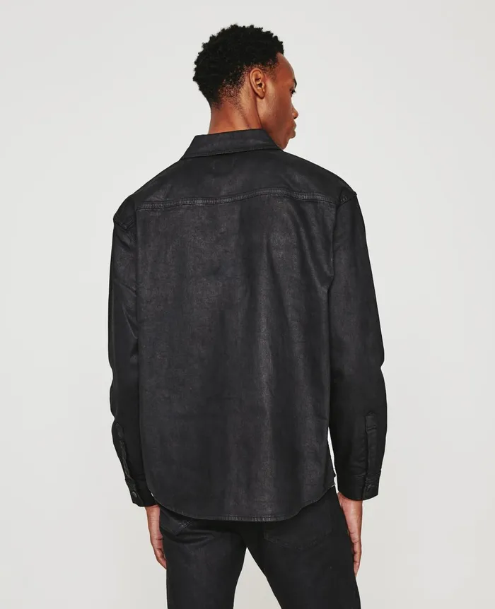 Elias Shirt Jacket Ltt Ct Charcoal Black Men AG Jeans Jackets Elias Shirt Jacket Ltt Ct Charcoal Black Men AG Jeans Jackets