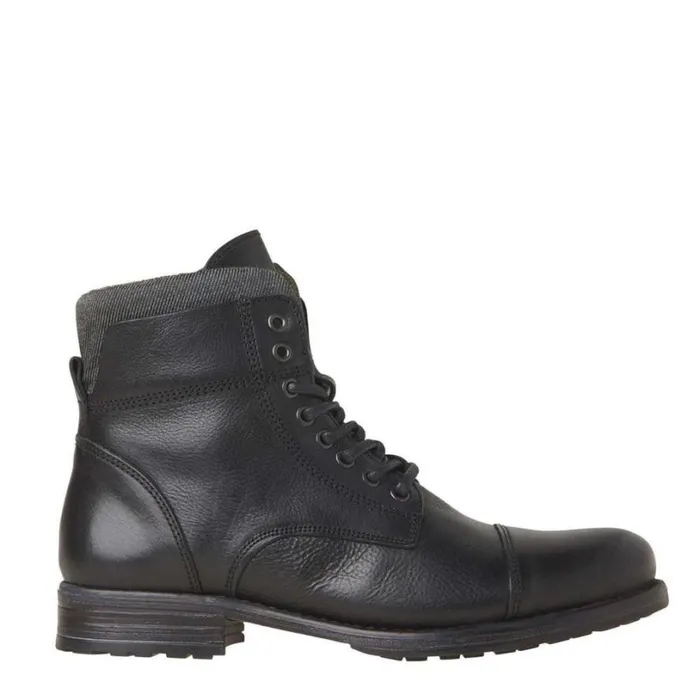 European Collection Men Windsor Smith FEVERR BLACK LEATHER BOOTS