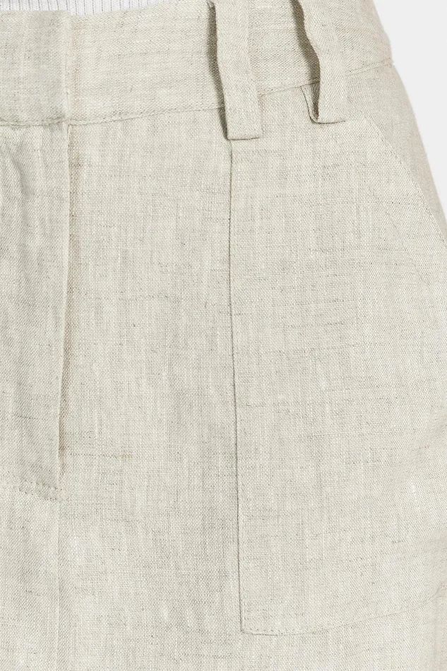 EVA NATURAL LINEN SKORT Women DISSH Mini