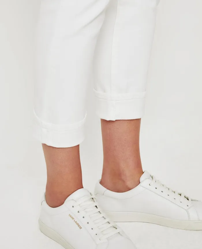 ExBoyfriend Slim 1yr Tonal White Women AG Jeans Denim ExBoyfriend Slim 1yr Tonal White Women AG Jeans Denim