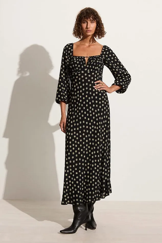 Faithfull The Brand Dresses Benedita Midi Dress Las Flores Floral 8211 Final Sale 8211 Women Faithfull The Brand Dresses Benedita Midi Dress Las Flores Floral 8211 Final Sale 8211 Women