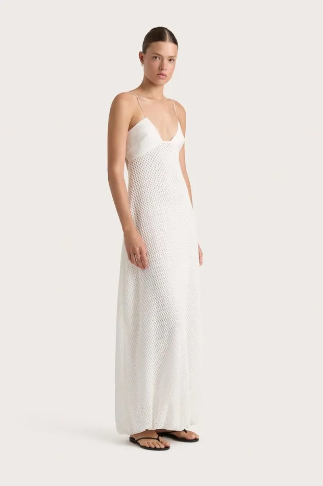 Faithfull The Brand Dresses Ciele Maxi Dress Azalea White 8211 Women Faithfull The Brand Dresses Ciele Maxi Dress Azalea White 8211 Women