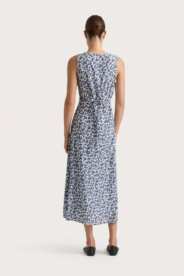 Faithfull The Brand Dresses Jardin Midi Dress Leilani Mid Blue 8211 Women Faithfull The Brand Dresses Jardin Midi Dress Leilani Mid Blue 8211 Women