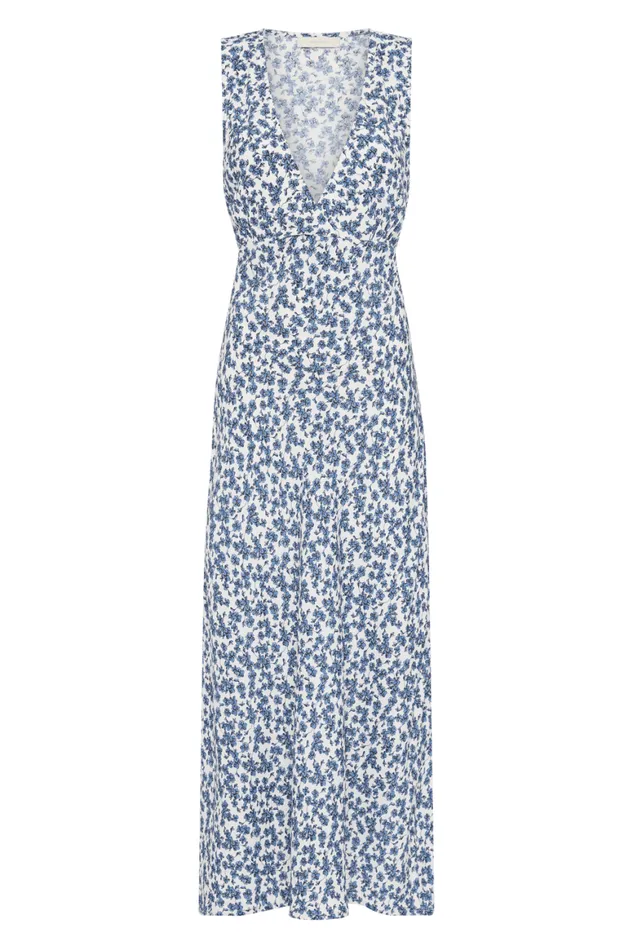 Faithfull The Brand Dresses Jardin Midi Dress Leilani Mid Blue 8211 Women Faithfull The Brand Dresses Jardin Midi Dress Leilani Mid Blue 8211 Women