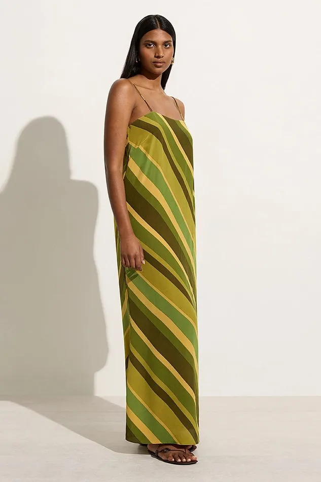 Faithfull The Brand Dresses Muni Maxi Dress Cisco Stripe Palm 8211 Final Sale 8211 Women Faithfull The Brand Dresses Muni Maxi Dress Cisco Stripe Palm 8211 Final Sale 8211 Women