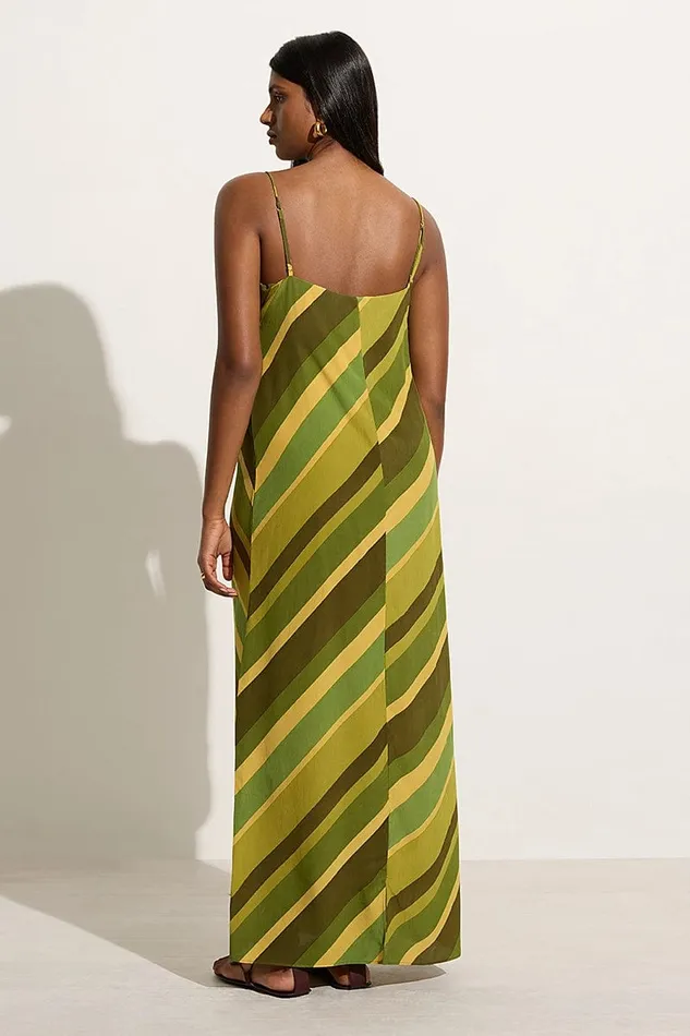 Faithfull The Brand Dresses Muni Maxi Dress Cisco Stripe Palm 8211 Final Sale 8211 Women Faithfull The Brand Dresses Muni Maxi Dress Cisco Stripe Palm 8211 Final Sale 8211 Women
