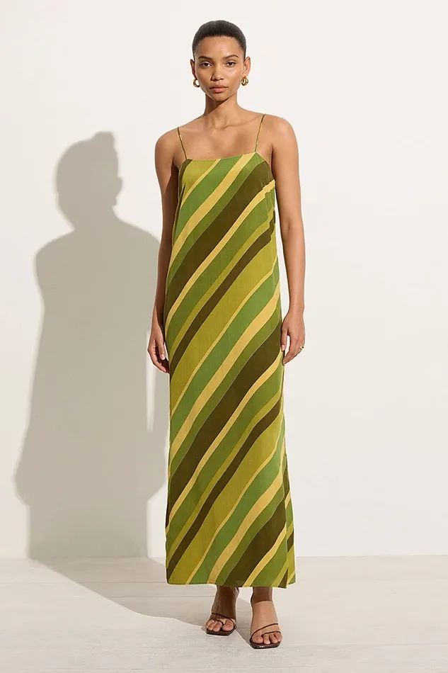 Faithfull The Brand Dresses Muni Maxi Dress Cisco Stripe Palm 8211 Final Sale 8211 Women Faithfull The Brand Dresses Muni Maxi Dress Cisco Stripe Palm 8211 Final Sale 8211 Women