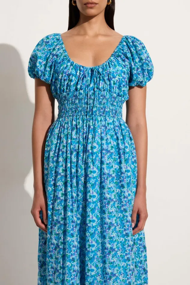 Faithfull The Brand Dresses Vineria Midi Dress Stellina Floral 8211 Women Faithfull The Brand Dresses Vineria Midi Dress Stellina Floral 8211 Women
