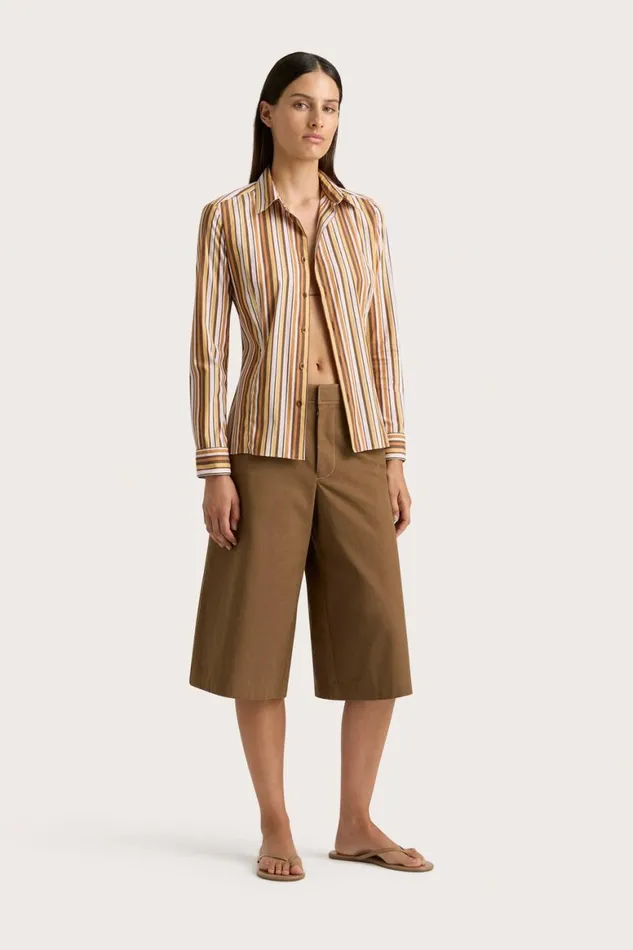 Faithfull The Brand Skirts and Shorts Cassis Short Umber 8211 Women Faithfull The Brand Skirts and Shorts Cassis Short Umber 8211 Women