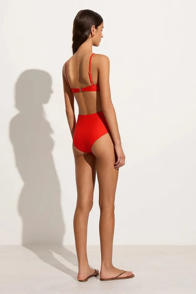 Faithfull The Brand Swim Amira Bikini Top Salsa 8211 Final Sale 8211 Women Faithfull The Brand Swim Amira Bikini Top Salsa 8211 Final Sale 8211 Women