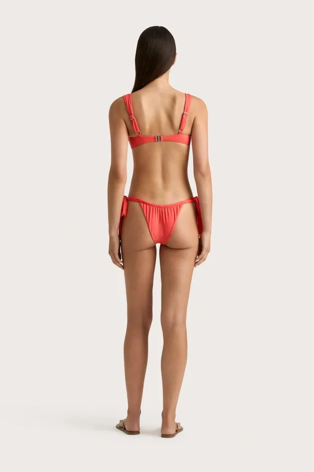 Faithfull The Brand Swim Sol Bikini Top Vermillion 8211 Women Faithfull The Brand Swim Sol Bikini Top Vermillion 8211 Women
