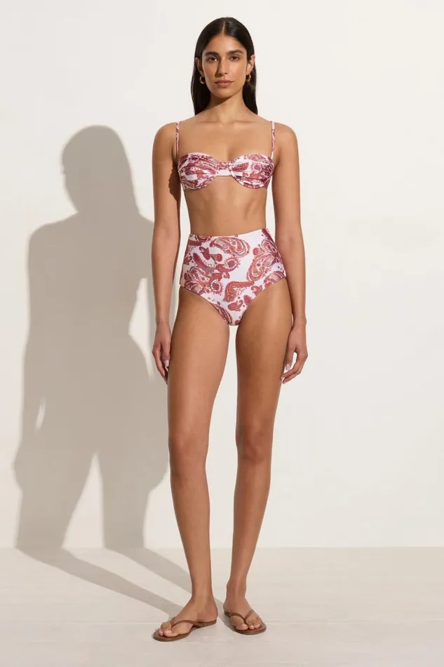 Faithfull The Brand Swim Stefania Bikini Top Alessia Paisley 8211 Final Sale 8211 Women Faithfull The Brand Swim Stefania Bikini Top Alessia Paisley 8211 Final Sale 8211 Women